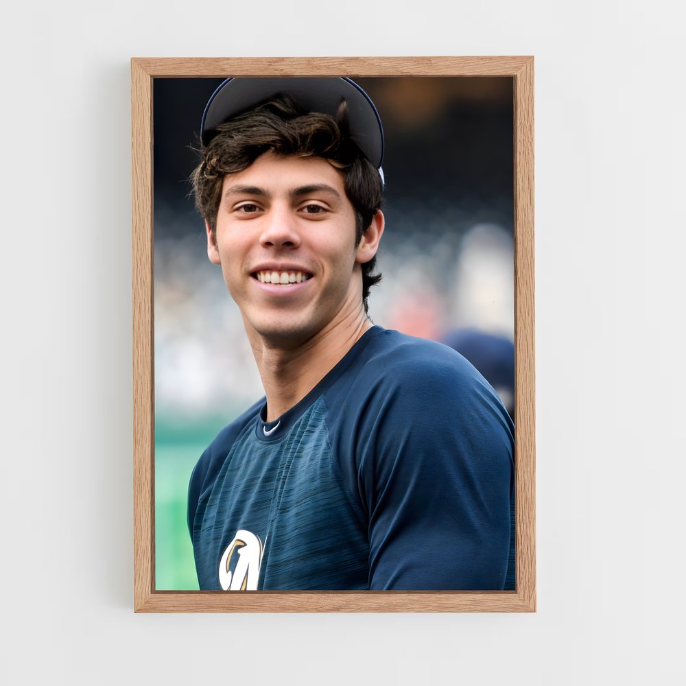 Poster Sourire de Champion – affiche Baseball (vue 4)
